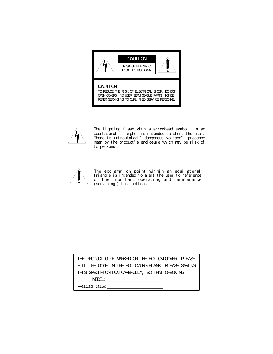 Safety precautions | COP-USA AS75W User Manual | Page 2 / 9