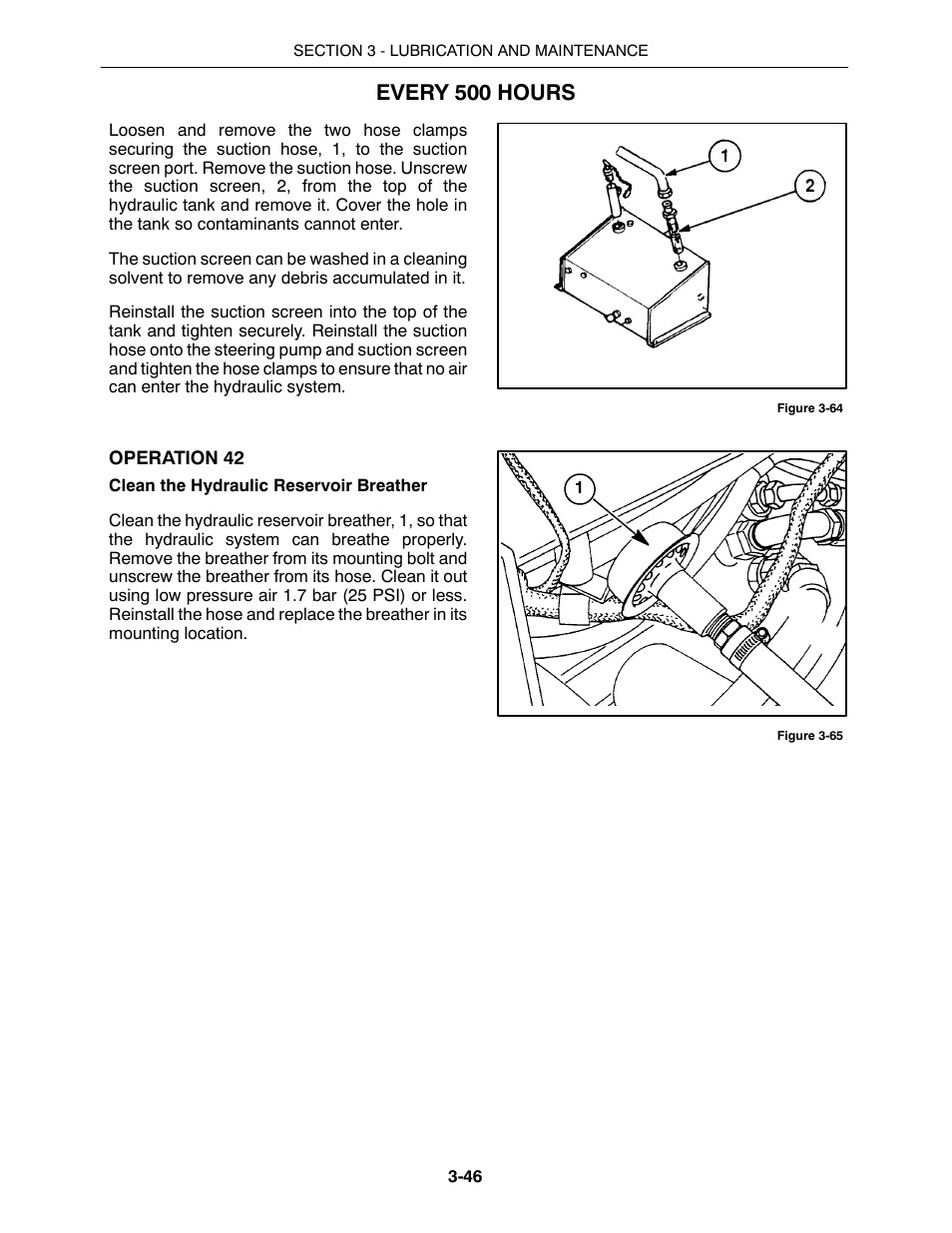 Every 500 hours | Buhler 2425 User Manual | Page 270 / 380