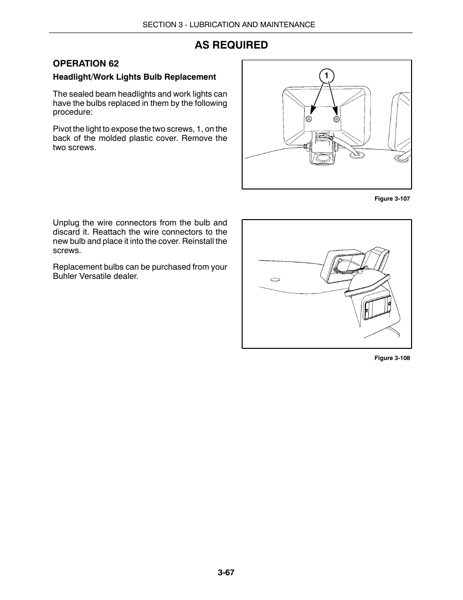 As required | Buhler 2425 User Manual | Page 291 / 380