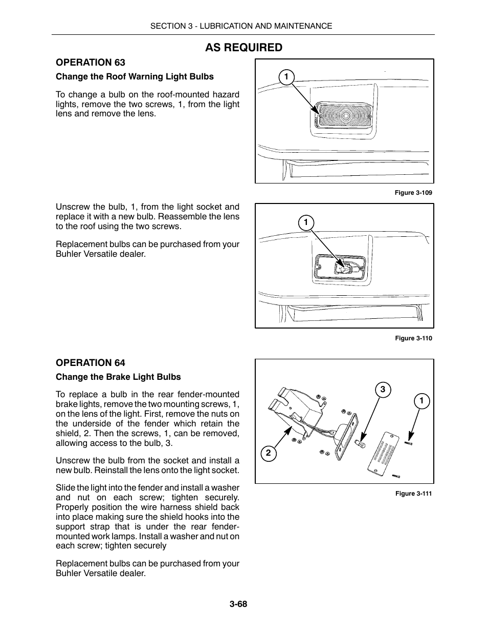 As required | Buhler 2425 User Manual | Page 292 / 380