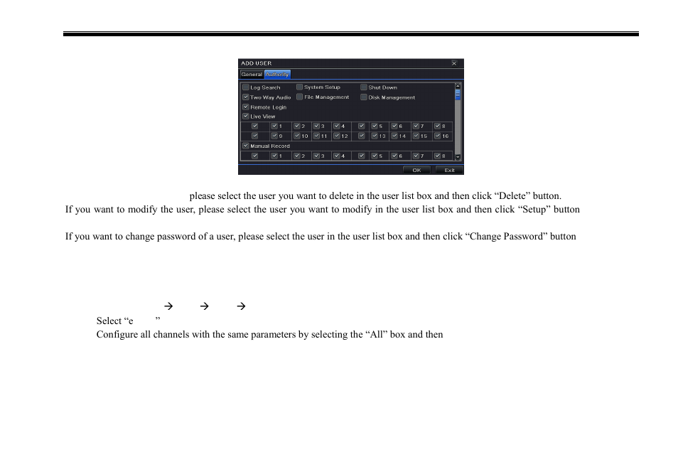 8 p.t.z configuration | COP-USA DVR2716XD-M User Manual | Page 43 / 105