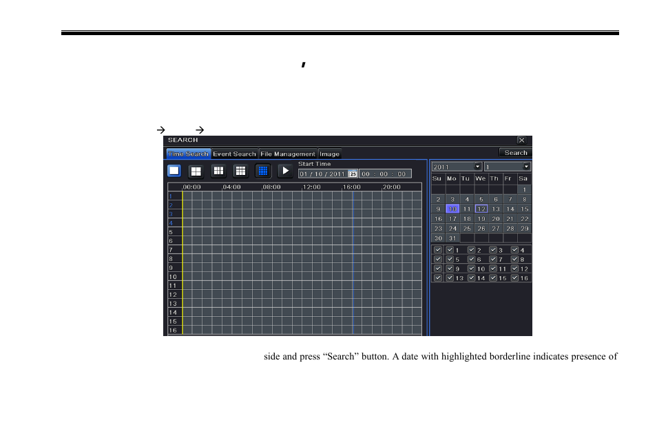 5 search ，playback & backup | COP-USA DVR2716XD-M User Manual | Page 48 / 105