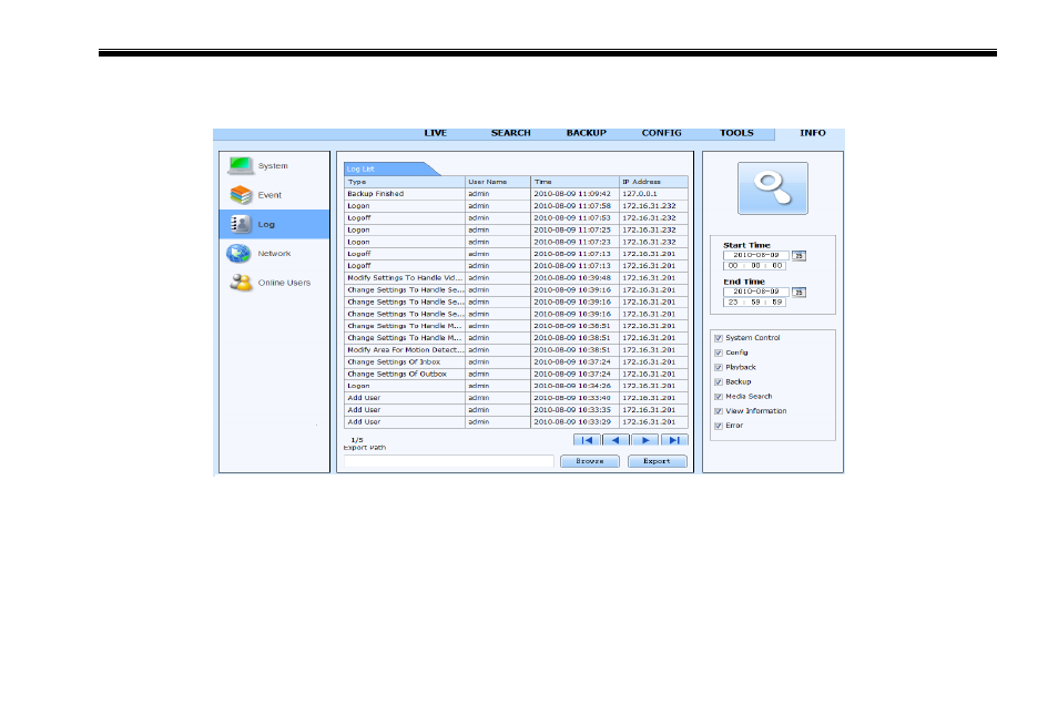 COP-USA DVR2716XD-M User Manual | Page 71 / 105