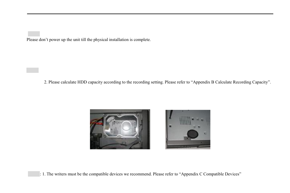 2 hardware installation, 1 install hard drive &dvd writer | COP-USA DVR2704XE-L User Manual | Page 10 / 114