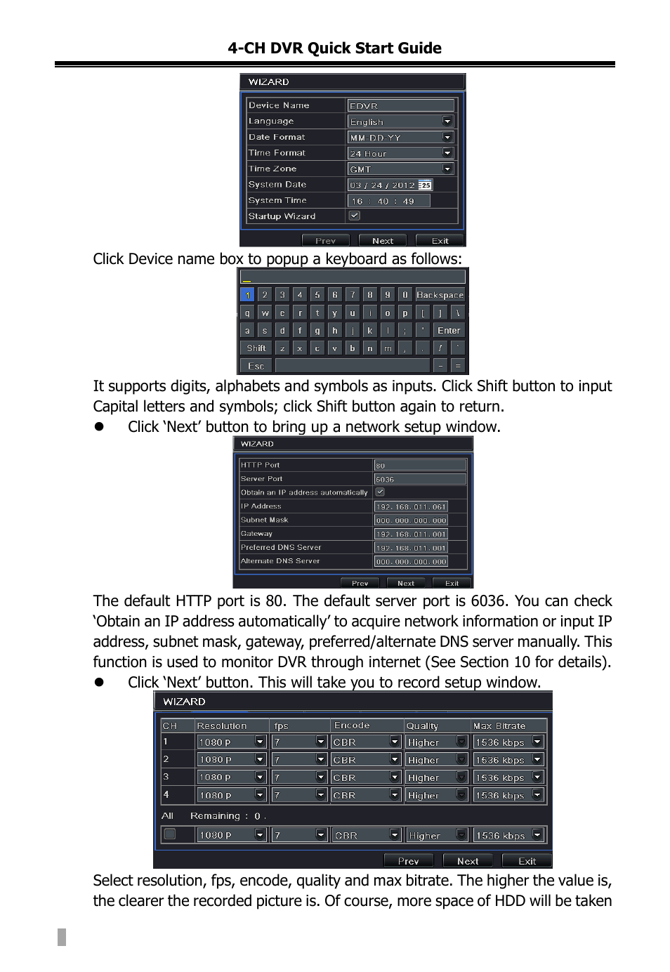 COP-USA DVR2704XE-L User Manual | Page 105 / 114