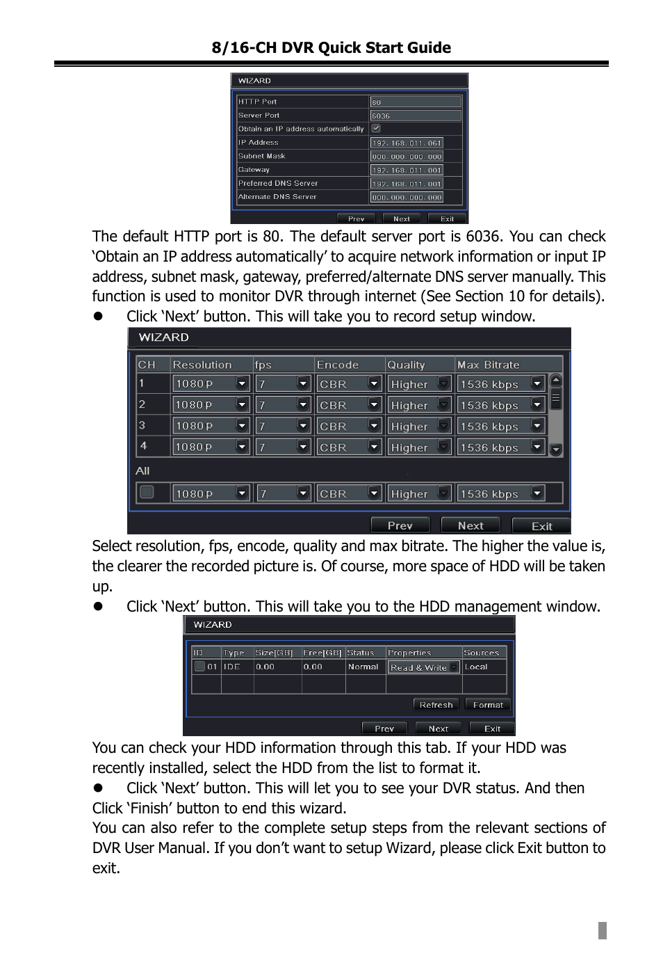 COP-USA DVR2716XD-L User Manual | Page 109 / 118