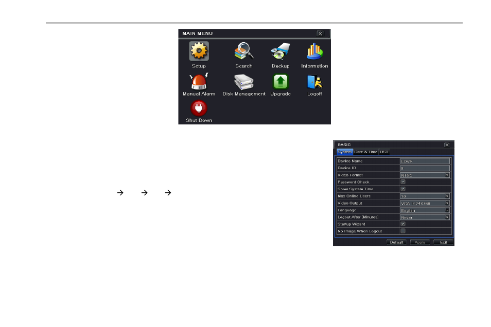 1 basic configuration | COP-USA DVR2716XD-L User Manual | Page 22 / 118