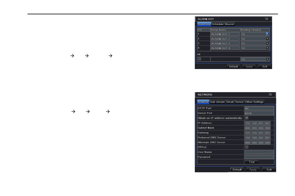 6 network configuration | COP-USA DVR2716XD-L User Manual | Page 34 / 118