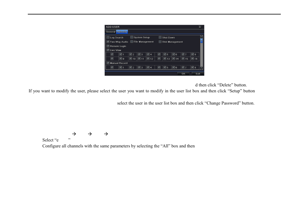 8 p.t.z configuration | COP-USA DVR2716XD-L User Manual | Page 40 / 118