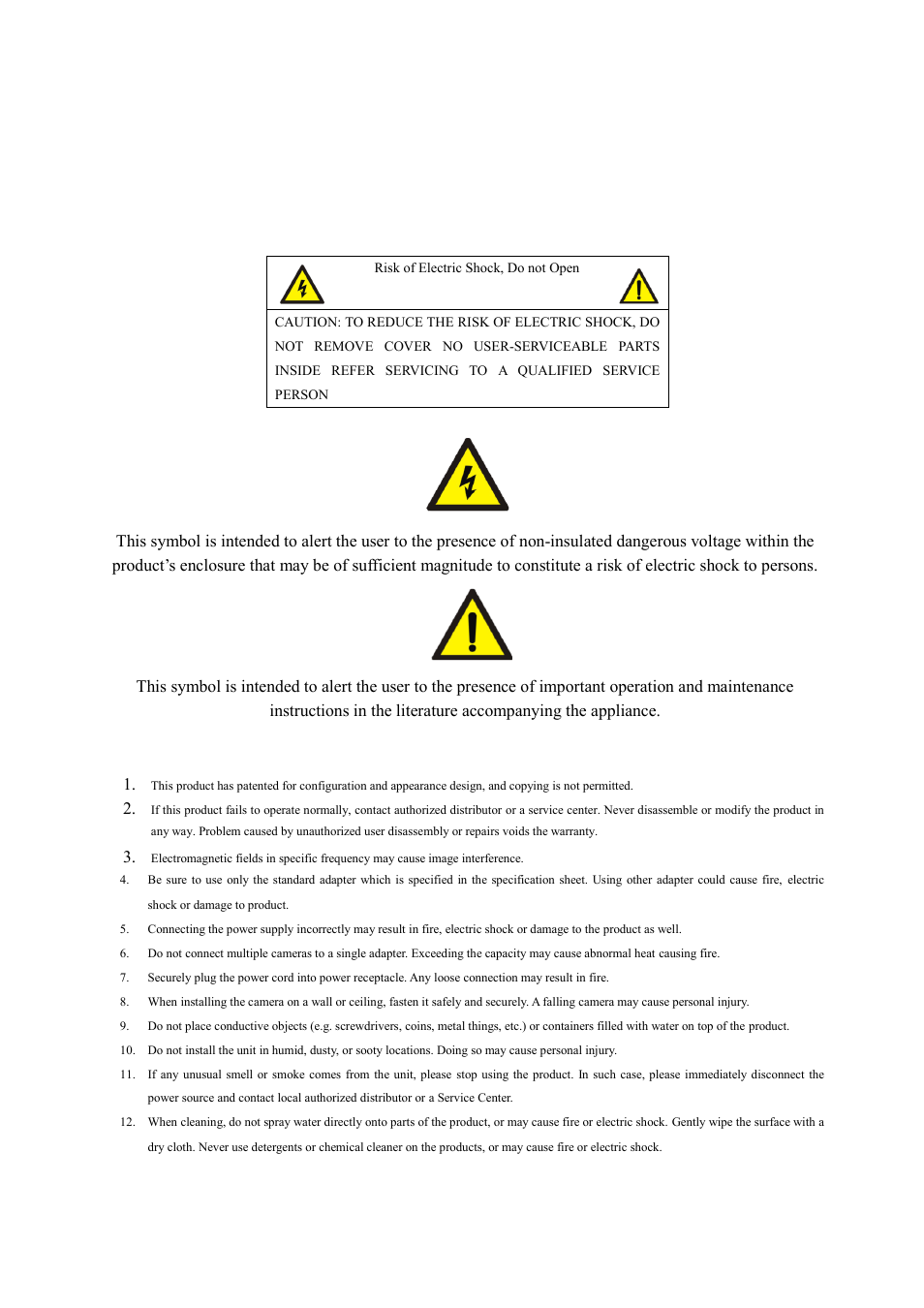 COP-USA MC22-SDI User Manual | Page 2 / 39