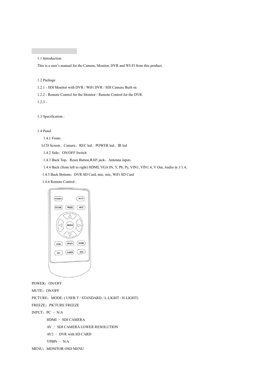COP-USA MC22-SDI User Manual | Page 4 / 39