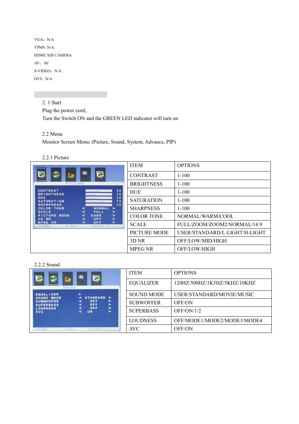 COP-USA MC22-SDI User Manual | Page 5 / 39