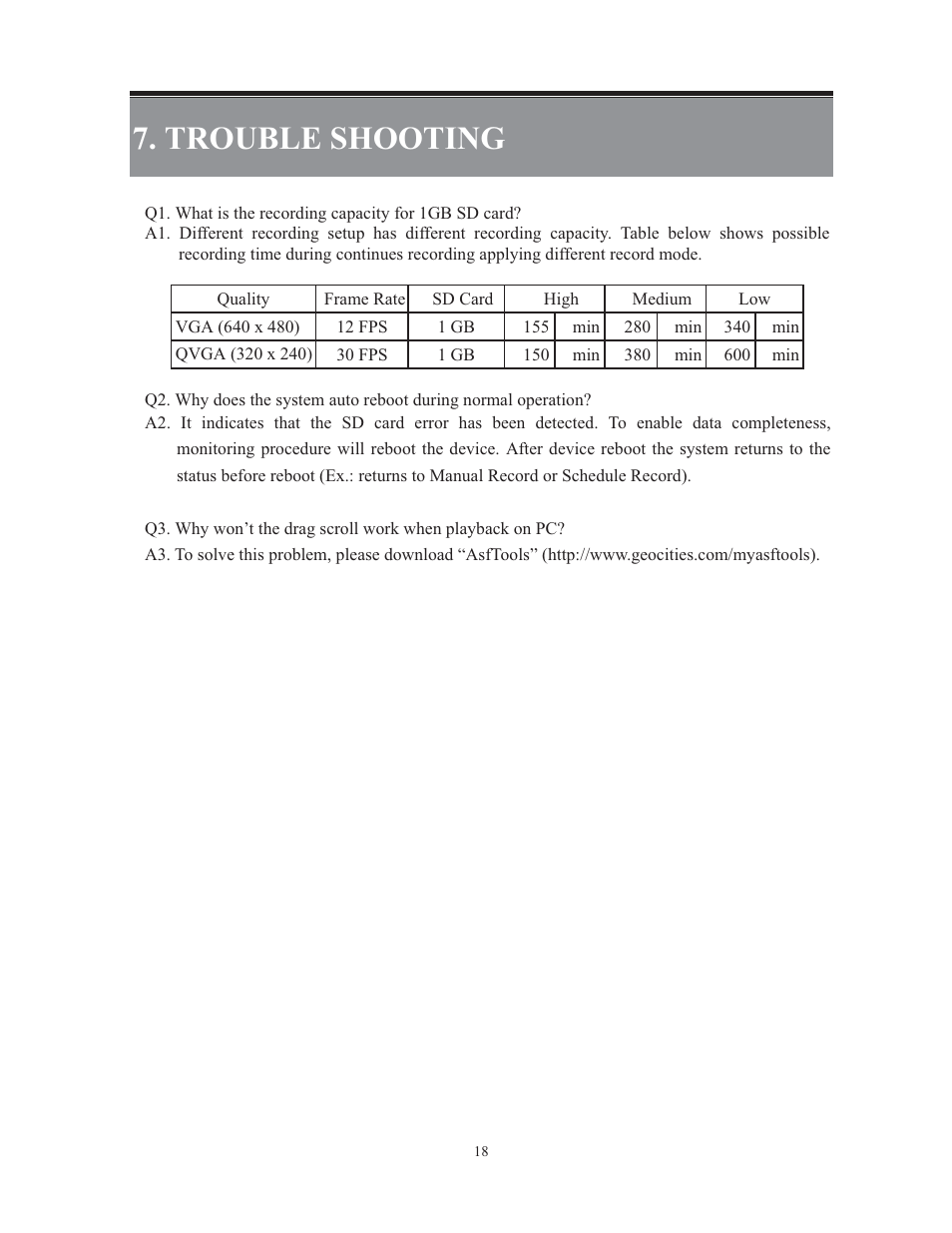 Trouble shooting | COP-USA MS1000 User Manual | Page 20 / 21