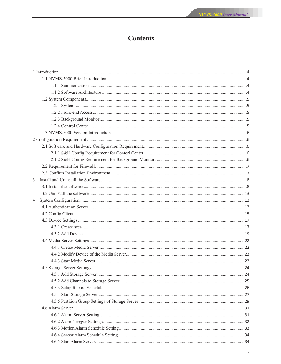 COP-USA NVMS 5000 User Manual | Page 2 / 72