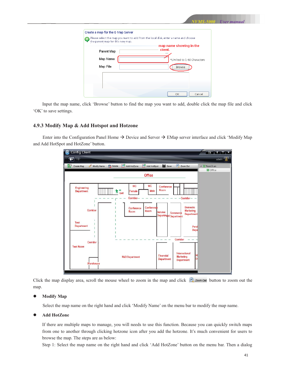 COP-USA NVMS 5000 User Manual | Page 41 / 72