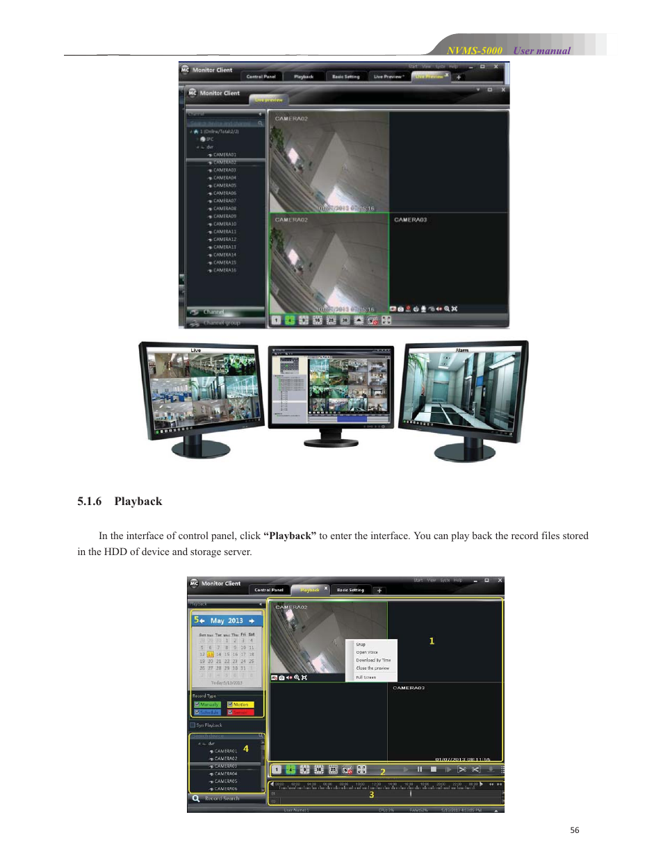 COP-USA NVMS 5000 User Manual | Page 56 / 72