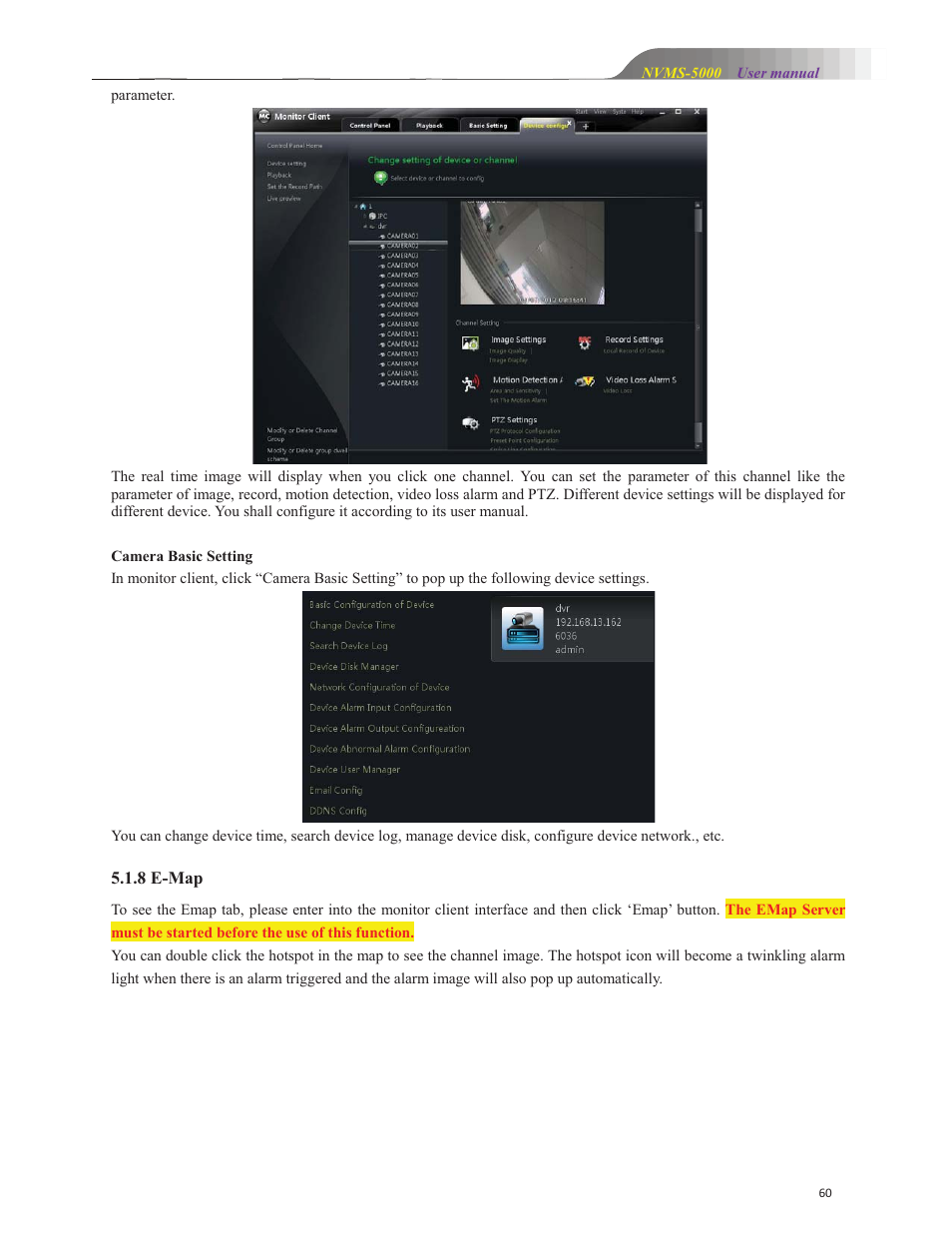 COP-USA NVMS 5000 User Manual | Page 60 / 72