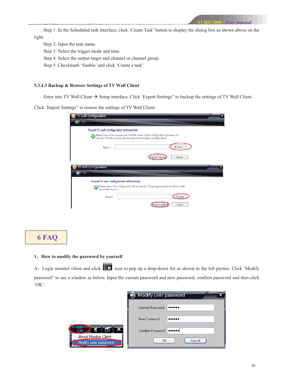 6 faq | COP-USA NVMS 5000 User Manual | Page 70 / 72