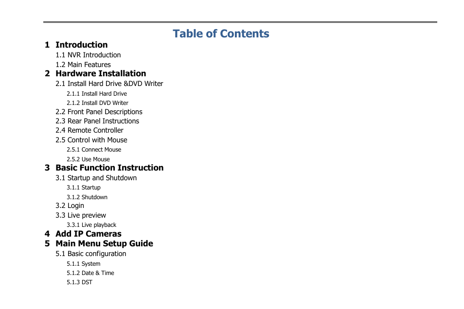 COP-USA NVR2816NE-L User Manual | Page 3 / 91
