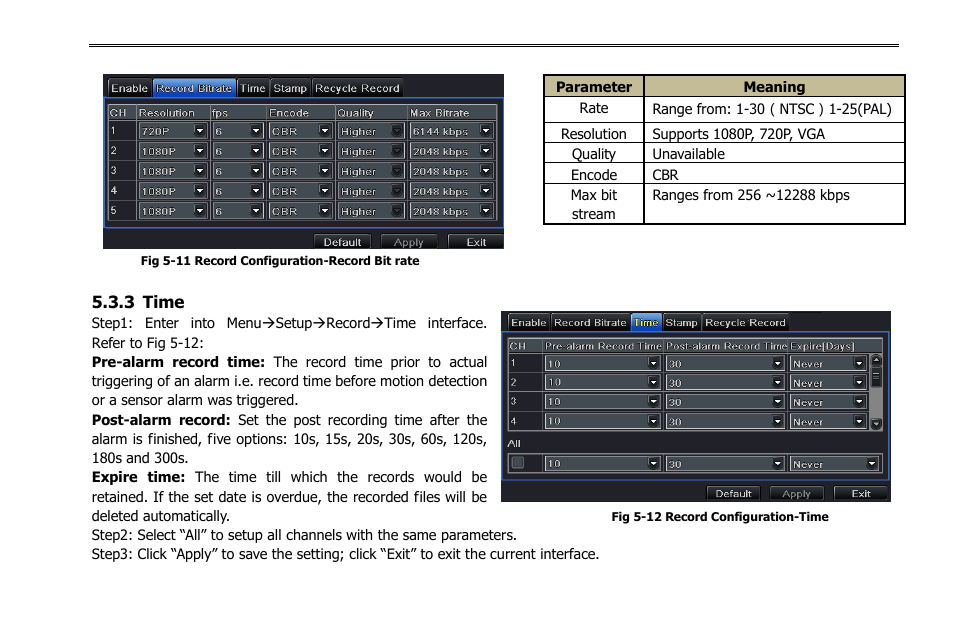 3 time | COP-USA NVR2816NE-L User Manual | Page 30 / 91