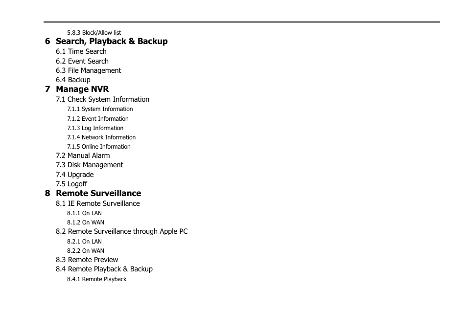 COP-USA NVR2816NE-L User Manual | Page 5 / 91