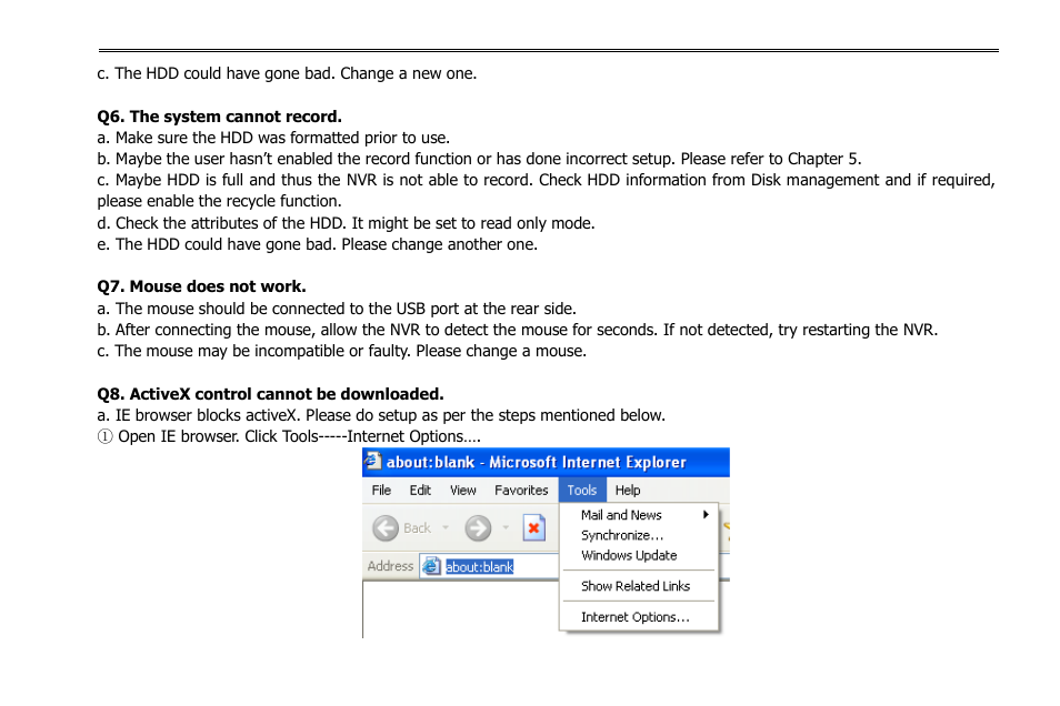 COP-USA NVR2816NE-L User Manual | Page 82 / 91