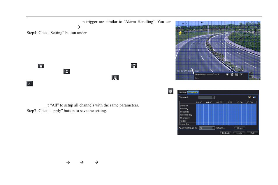 3 video loss | COP-USA DVR2304SE-B User Manual | Page 36 / 108