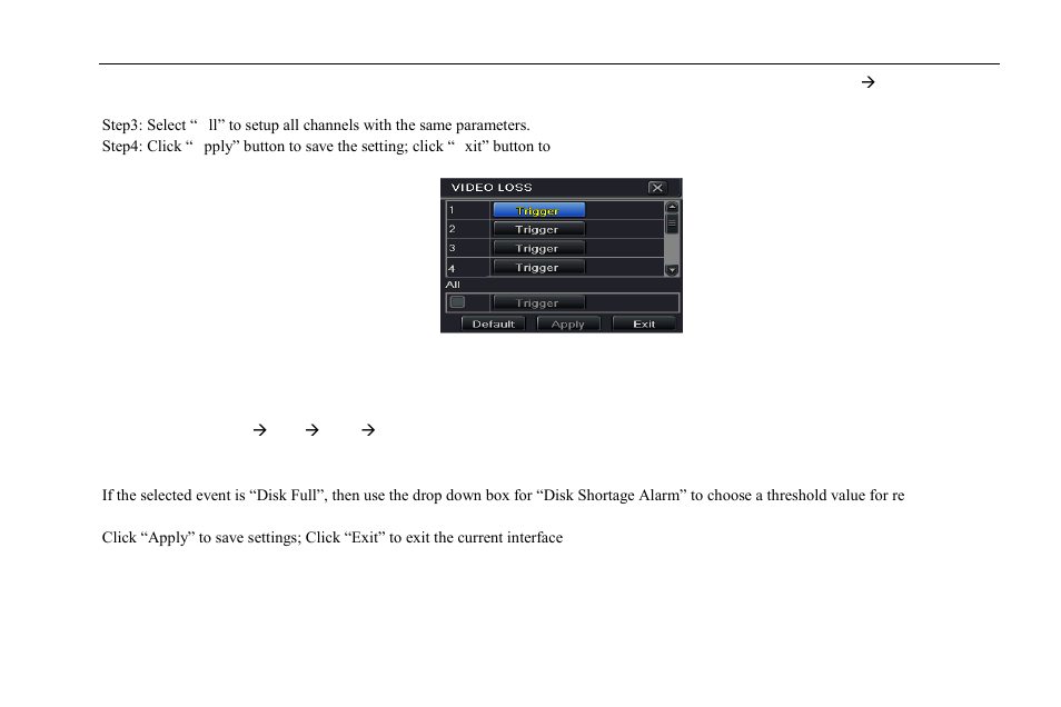 4 other alarm | COP-USA DVR2304SE-B User Manual | Page 37 / 108