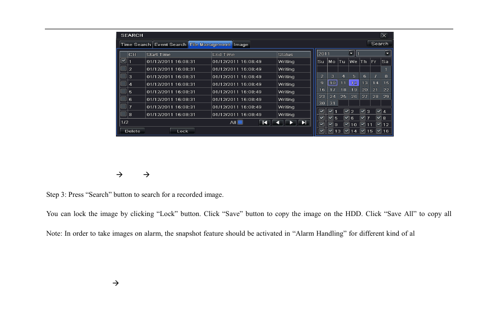 4 search by image, 5 backup | COP-USA DVR2304SE-B User Manual | Page 52 / 108