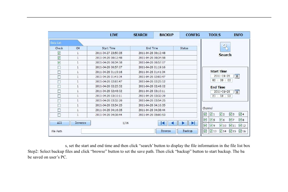 2 remote backup | COP-USA DVR2304SE-B User Manual | Page 72 / 108
