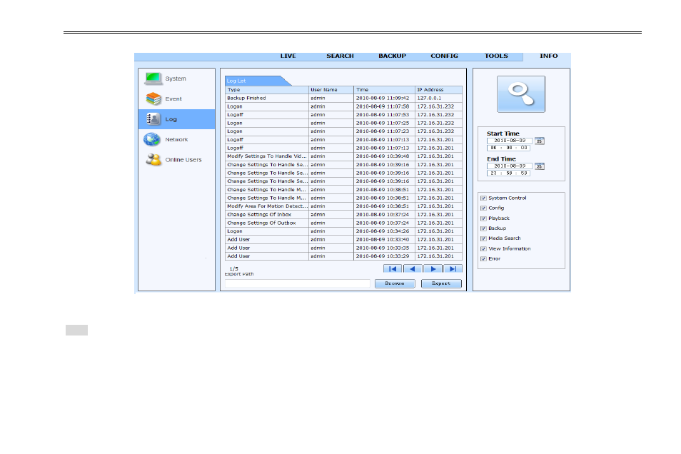 COP-USA DVR2508-FD User Manual | Page 76 / 111