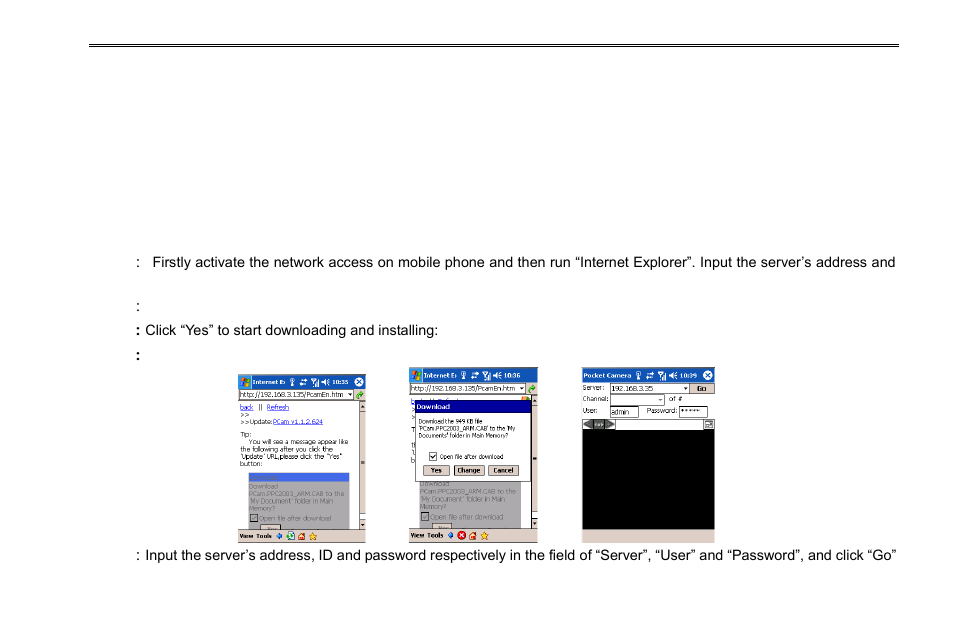 8 mobile surveillance, 1 by phones with windows mobile os | COP-USA DVR2508-FD User Manual | Page 77 / 111