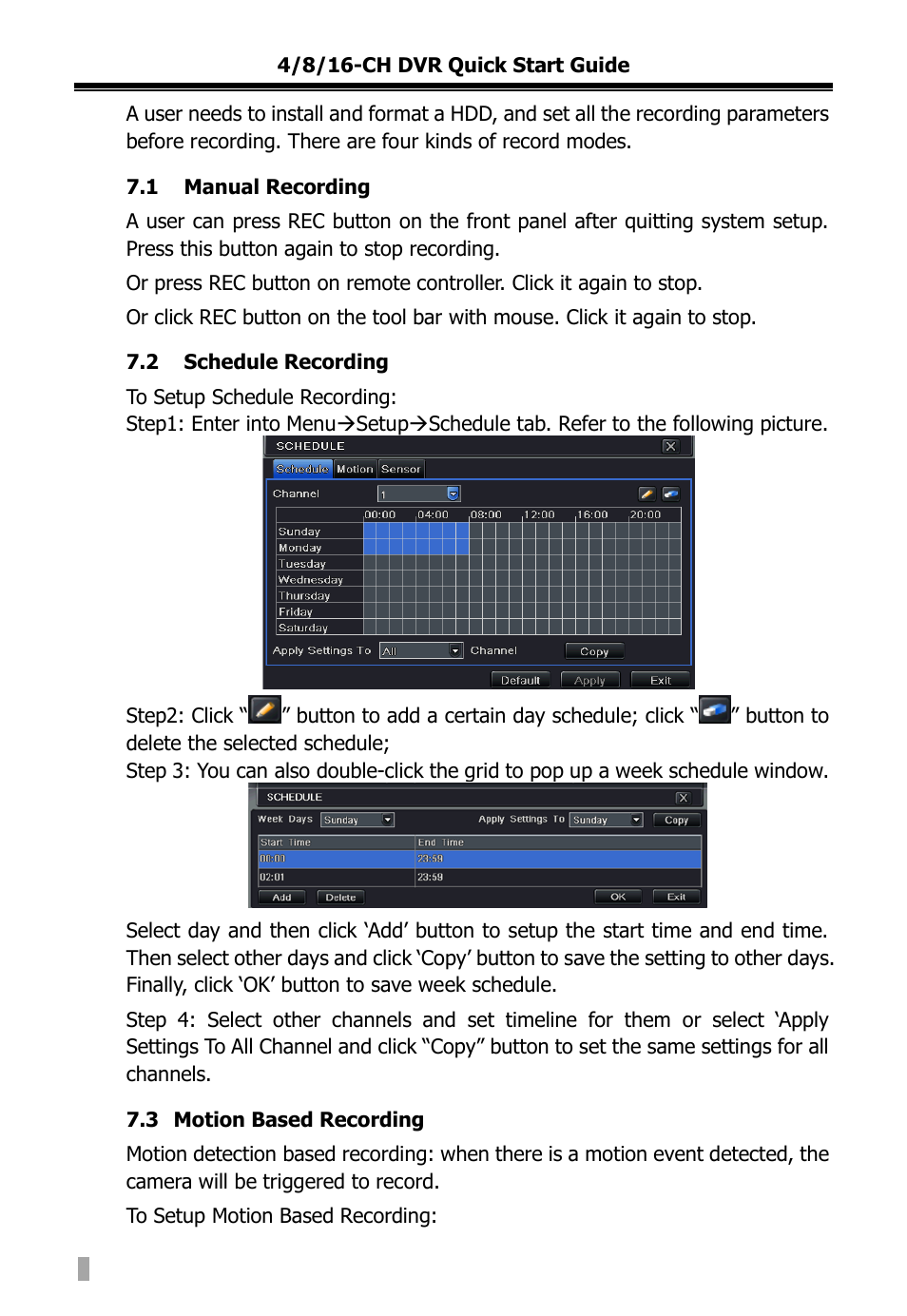 COP-USA DVR16HEC-960 User Manual | Page 118 / 124