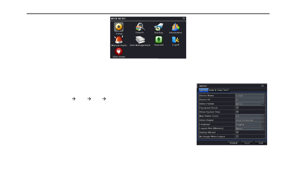 1 basic configuration | COP-USA DVR16HEC-960 User Manual | Page 24 / 124