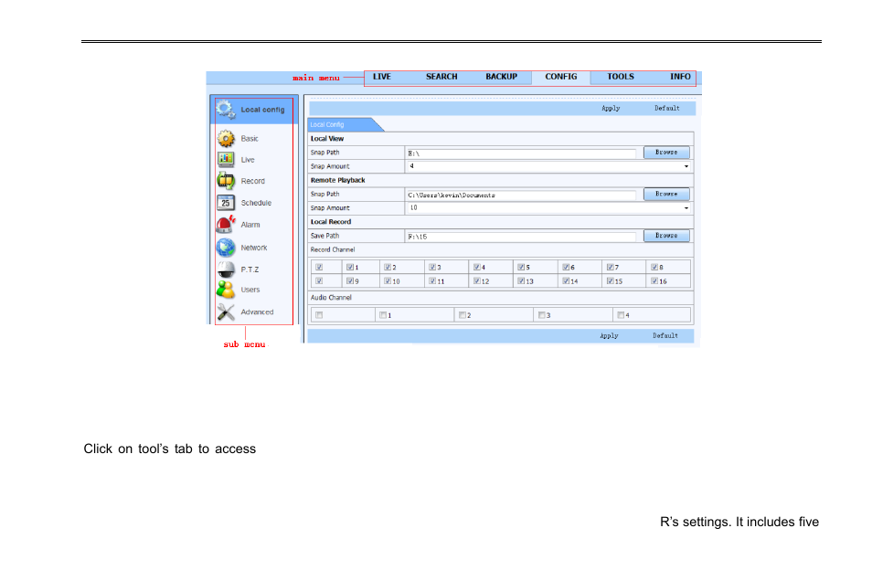 6 tools, 7 remote information | COP-USA DVR16HEC-960 User Manual | Page 73 / 124