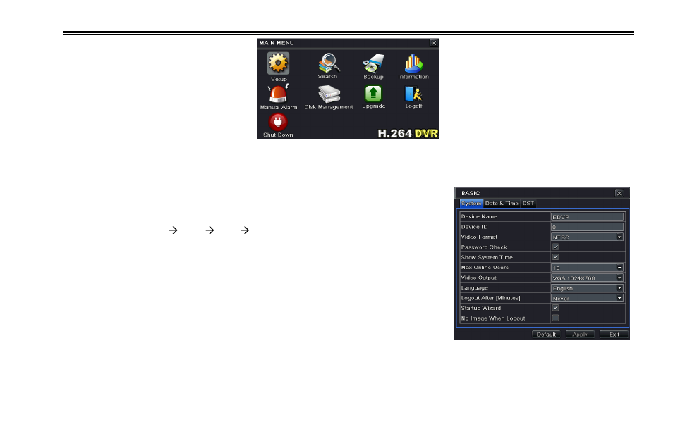 1 basic configuration | COP-USA DVR2308SE-SL User Manual | Page 23 / 120
