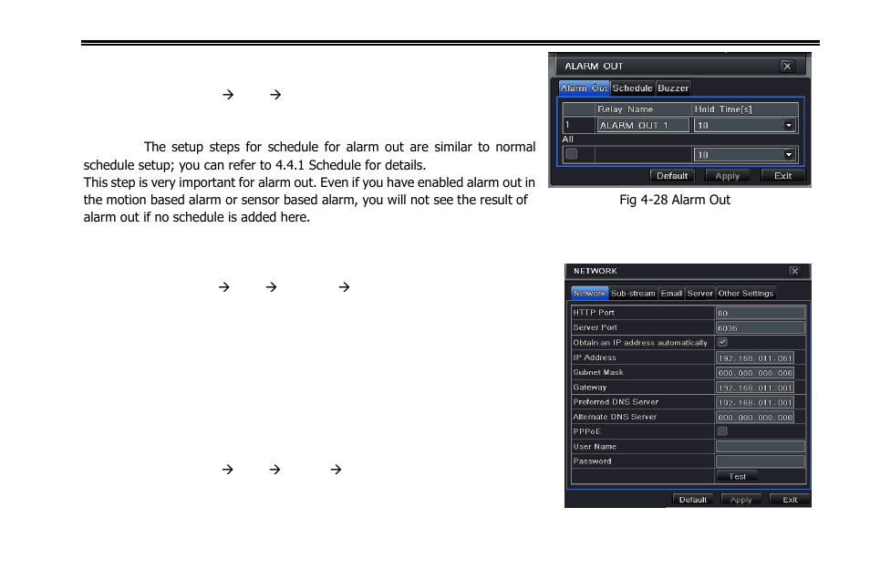 6 network configuration | COP-USA DVR2308SE-SL User Manual | Page 37 / 120