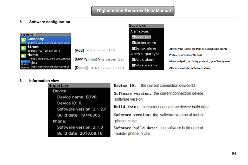 COP-USA DVRHD-16D1-HDMI User Manual | Page 100 / 124