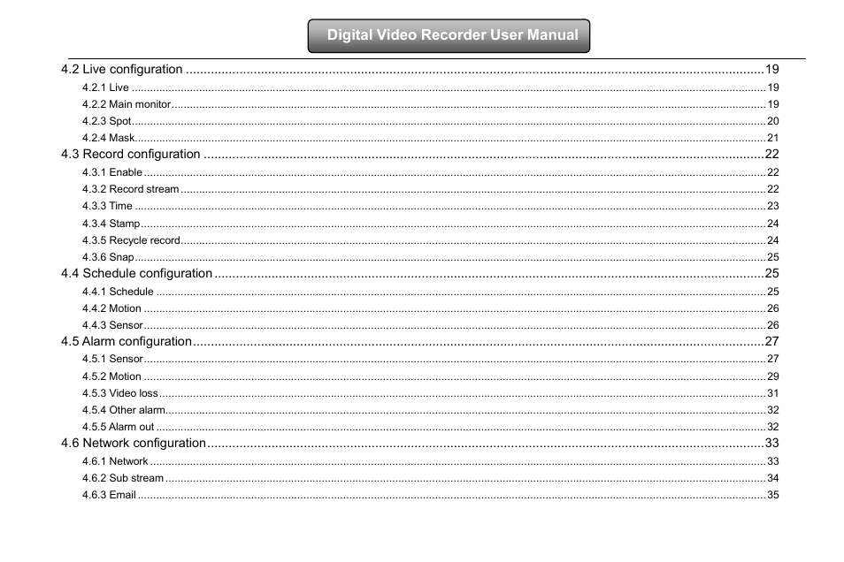 COP-USA DVRHD-16D1-HDMI User Manual | Page 4 / 124