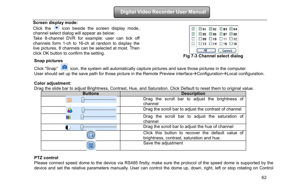 COP-USA DVRHD-16D1-HDMI User Manual | Page 68 / 124