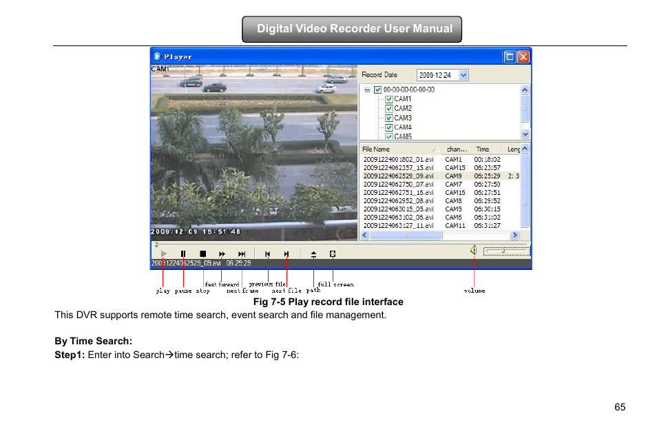 COP-USA DVRHD-16D1-HDMI User Manual | Page 71 / 124