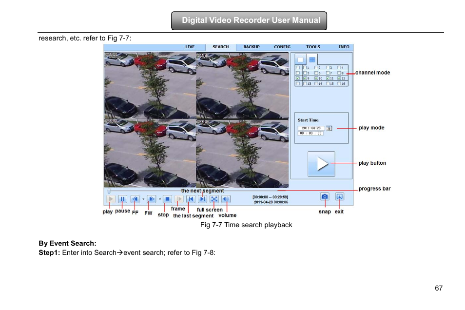 COP-USA DVRHD-16D1-HDMI User Manual | Page 73 / 124