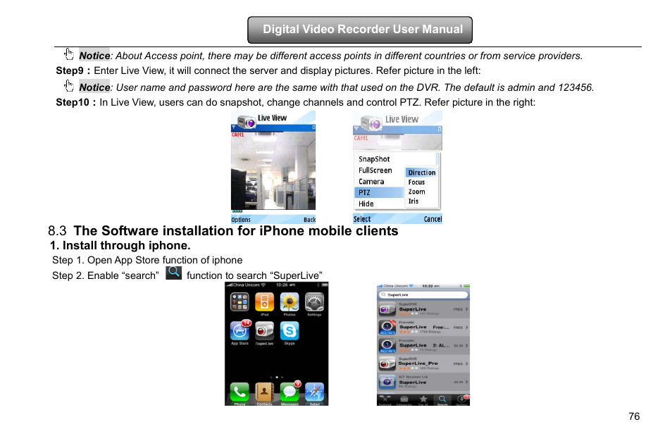 COP-USA DVRHD-16D1-HDMI User Manual | Page 82 / 124