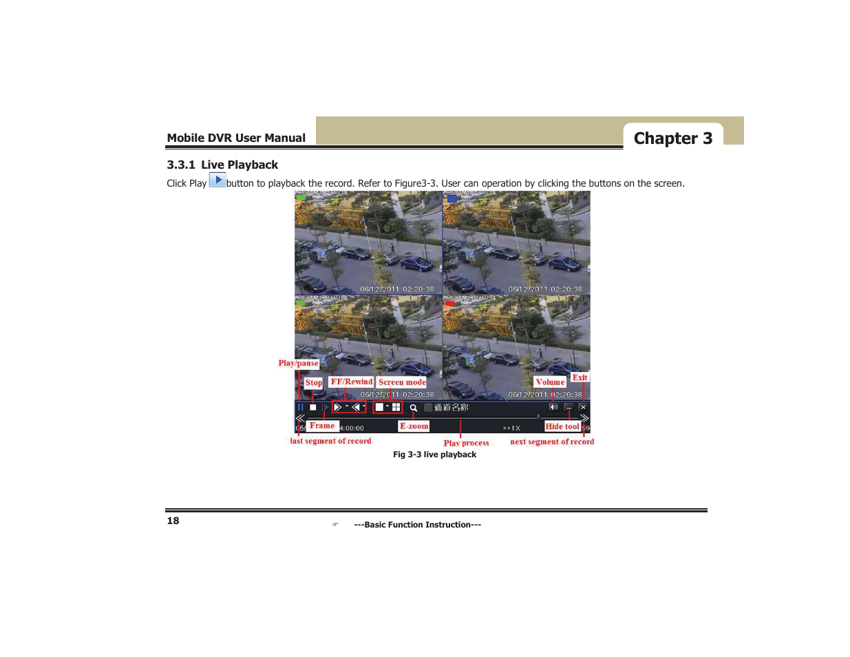 Chapter 3 | COP-USA DVR5104DE-HWDWF User Manual | Page 24 / 81