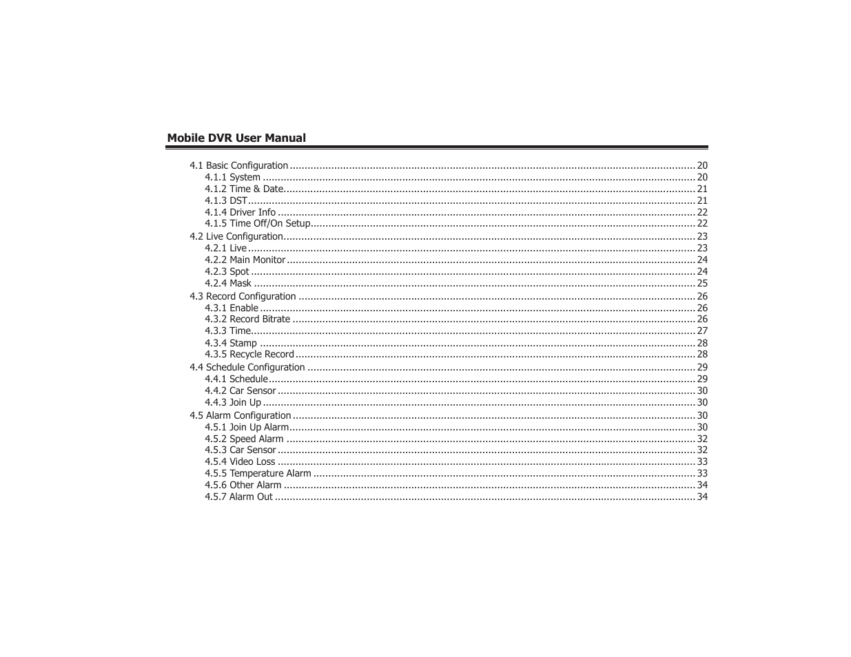 COP-USA DVR5104DE-HWDWF User Manual | Page 4 / 81