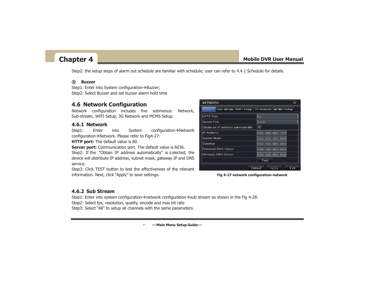 Chapter 4 | COP-USA DVR5104DE-HWDWF User Manual | Page 41 / 81