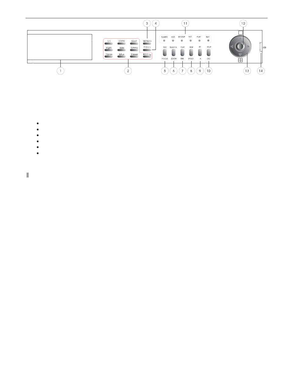 3 back panel & interface terminals | COP-USA DVRC264-4CH_USB User Manual | Page 133 / 198