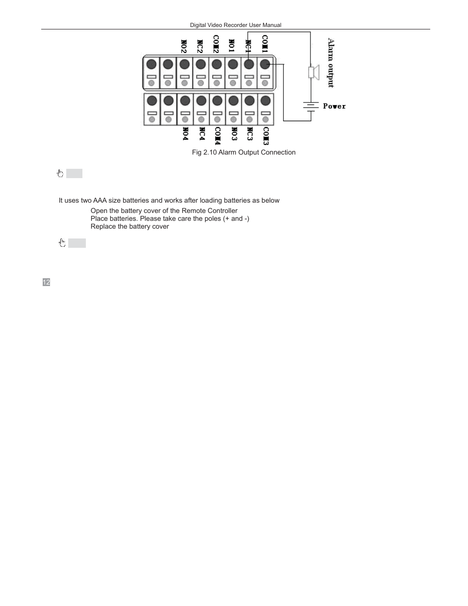 4 remote controller | COP-USA DVRC264-4CH_USB User Manual | Page 18 / 198