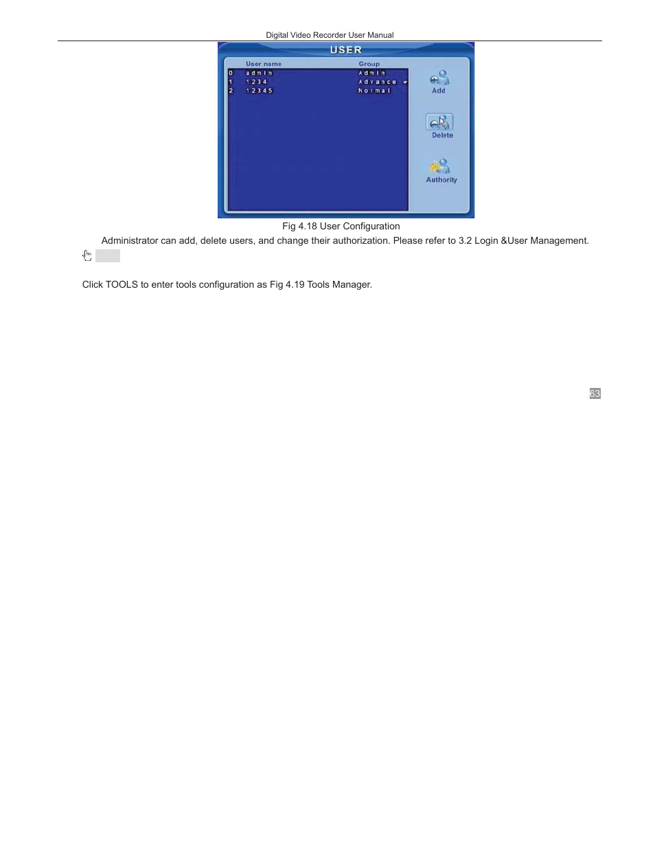 COP-USA DVRC264-4CH_USB User Manual | Page 69 / 198