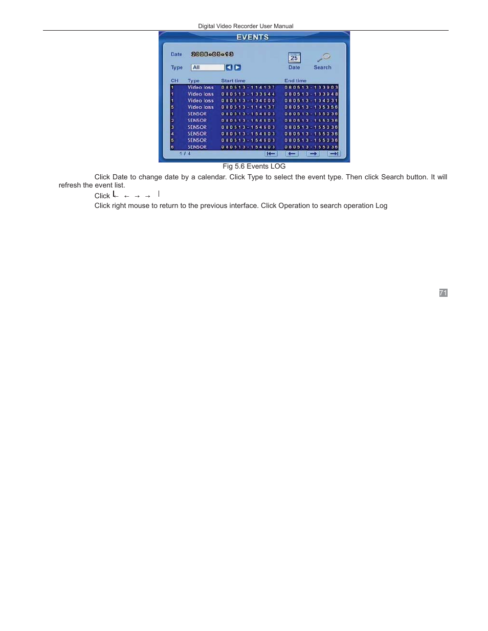 COP-USA DVRC264-4CH_USB User Manual | Page 77 / 198